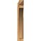 Ekena Millwork Thorton Smooth Arts and Crafts Outlooker, Western Red Cedar, 5 1/2"W x 30"D x 34"H OUT06X30X34THR03SWR - alternate 4
